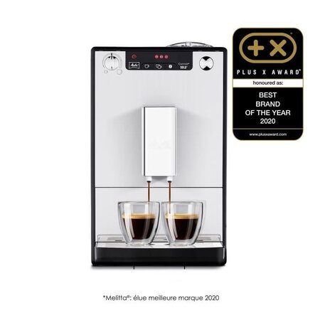 Melitta solo argent e950-103 machine a café et expresso automatique avec broyeur a grains