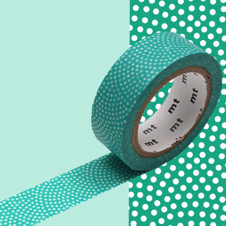 Masking Tape MT pois samekomon vert