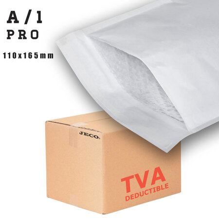 Lot de 1000 enveloppes bulle a/1 110×165