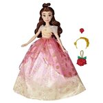 Disney princesses - life - poupée mannequin belle - 10 combinaisons de tenues  jouet pour enfants des 3 ans