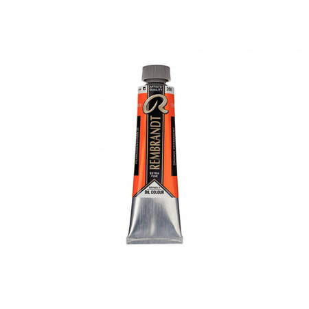 Peinture à l'huile extra-fine en tube orange permanent 40ml - rembrandt