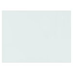 vidaXL Plaque de verre pour cheminée rectangulaire 80x60 cm