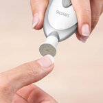 Sanitas jeu de manucure/pédicurie électrique 7 5 w blanc sma 35