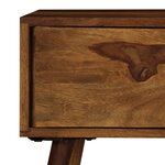 vidaXL Meuble TV 140 x 30 x 40 cm Bois solide