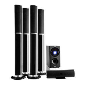 Auna Pack d'enceintes Home Cinéma Areal 652
