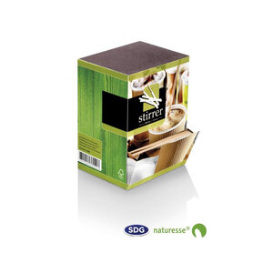 Agitateur café en bois naturel 11 4 cm - sdg - lot de 10 000 -  - bois