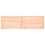 vidaXL Dessus de table 200x60x6 cm bois de chêne massif non traité