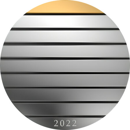 Pièce de monnaie en Argent 5 Euro g 36.7 Millésime 2022 UPWARD