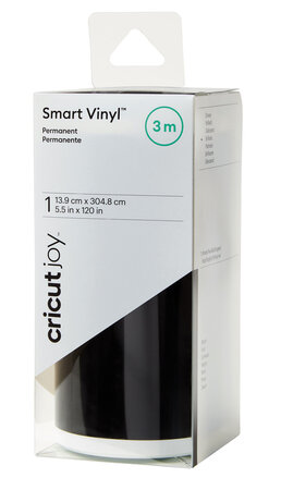 Cricut Joy : Rouleau vinyle permanent Noir 13 9x304 cm