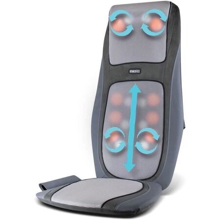 Homedics - eds 4000 - fauteuil de massage shiatsu dos et epaules