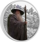 Pièce de monnaie 2 Dollars Niue 2021 1 once argent BE – Gandalf