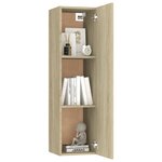 vidaXL Ensemble de meubles TV 8 Pièces Chêne sonoma Aggloméré