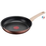 Tefal g2540602 poêle 28 cm eco-respect - antiadhésive - tous feux dont induction -  - marron