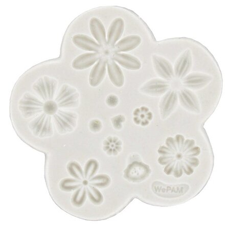 Moule en silicone (Push mould)WeMoule Fleurs 2
