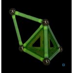 Geomag glow jeu de construction magnétique phosphorescent  22 pièces