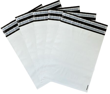Lot 50 enveloppes plastiques ALLER/RETOUR n°1 - 60microns - 330x230mm