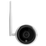 Smartwares caméra ip d'extérieur 180° 19 6x9x6 3 cm blanc