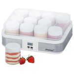 Steba yaourtière jm 2 12x210 ml tasse en verre