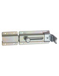 THIRARD - Verrou transversal  porte cadenas cadenassable  longueur 230mm  pêne plat coulissant  acier zingué