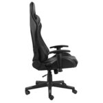 vidaXL Chaise de jeu pivotante Gris PVC