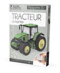 Maquette en carton mousse Tracteur