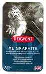 Crayons aquarellables Graphite teinté Derwent XL x6