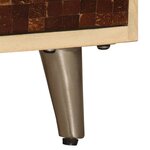 vidaXL Meuble TV 120 x 30 x 40 cm Bois massif de manguier
