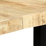 vidaXL Table de salle à manger 180x90x76 cm Bois de manguier massif
