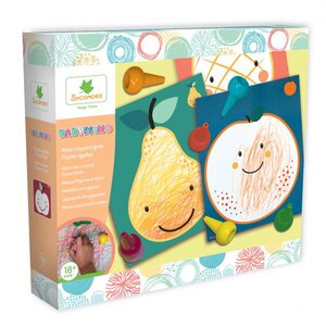 Babyssimo - maxi crayons gras theme fruits