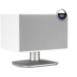 JAMO DS6 - Enceinte Bluetooth - Radio FM -  Affichage LCD - Blanc