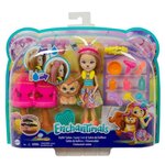 Enchantimals coffret salon de coiffure de lacey lion