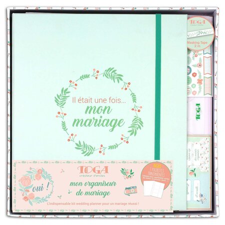 Kit De Papeterie Mon Organiseur De Mariage - Draeger paris