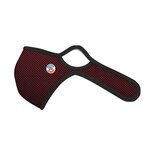 Masque anti-pollution FFP2 bordeaux taille L (homme & femme)