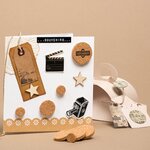20 Napperons Ronds - 9 Cm - Papier