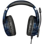Casque-micro gaming - trust - forze - bleu - ps4