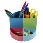 The Quarter pot à crayon modulable Gamme 1928 Neutre en carbone - 12 X 12 X 8,3 cm coloris assorti
