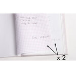 Manifold autocopiant - Journal de caisse, 50 pages double exemplaires - 29,7 x 21 cm (paquet 5 unités)