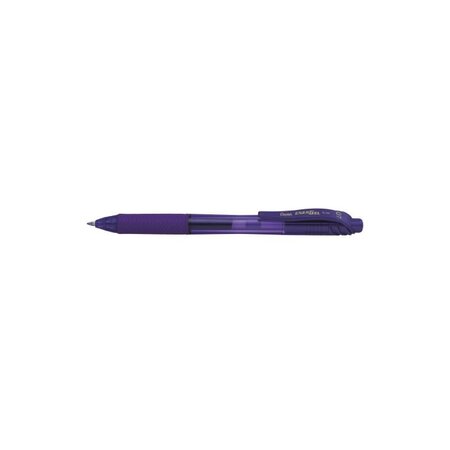 Pentel Stylo roller à encre gel EnerGel-X BL107, violet