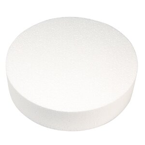 Disque Polystyrène Styropor Diamètre 25 cm Haut. 5cm