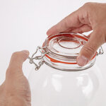 Bocal en verre pour conserves à clip 3 litres - vogue -  - verre3 x285mm