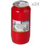 Bolsius Veilleuses de commémoration Compo No 7 24 Pièces Rouge