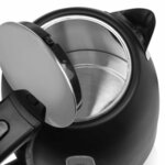 Princess Bouilloire Black Steel 1 7 L 2200 W Noir