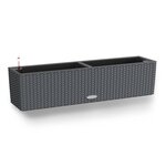 LECHUZA Jardinière BALCONERA Cottage 80 ALL-IN-ONE Granit