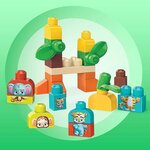 MEGA BLOKS First Builders Les Eco Amis Safari - 30 blocs - 12 mois et +