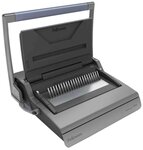 Perforelieur à peigne plastique galaxy 500  argent fellowes