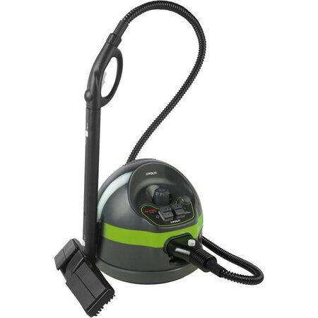 POLTI VAPORETTO - Classic 65 - Nettoyeur vapeur - autonomie limitée - 4 BAR - 110g/min - 1500W - 7 accessoires - Vert + Noir