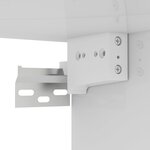 vidaXL Ensemble de meubles TV 6 Pièces Blanc brillant Aggloméré