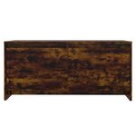 vidaXL Table basse Chêne fumé 90x50x41 5 cm Aggloméré