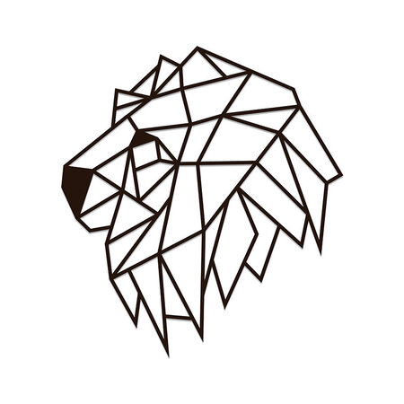 Puzzle mural en bois - Lion 60 5 cm
