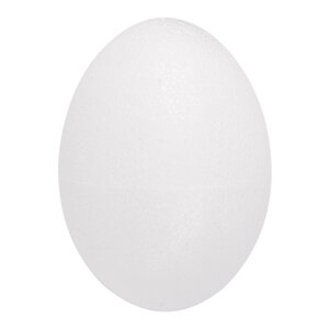 Oeuf en polystyrène 8 cm Plein